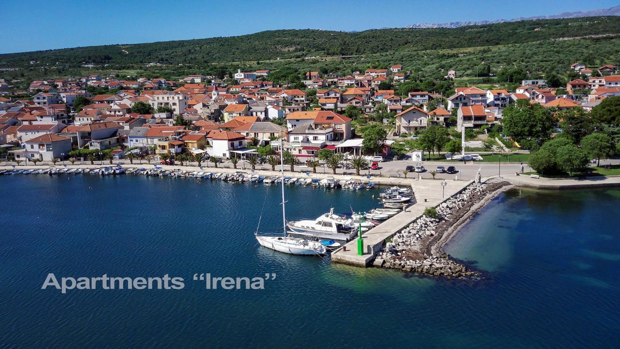 Apartment Irena Posedarje Exterior foto
